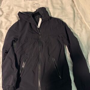 lululemon athletica Black Hooded Windbreaker
